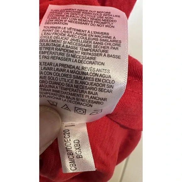 Ohio State Buckeyes red short sleeve t-shirt sz M‎ Champion 100% cotton GUC - Picture 4 of 5